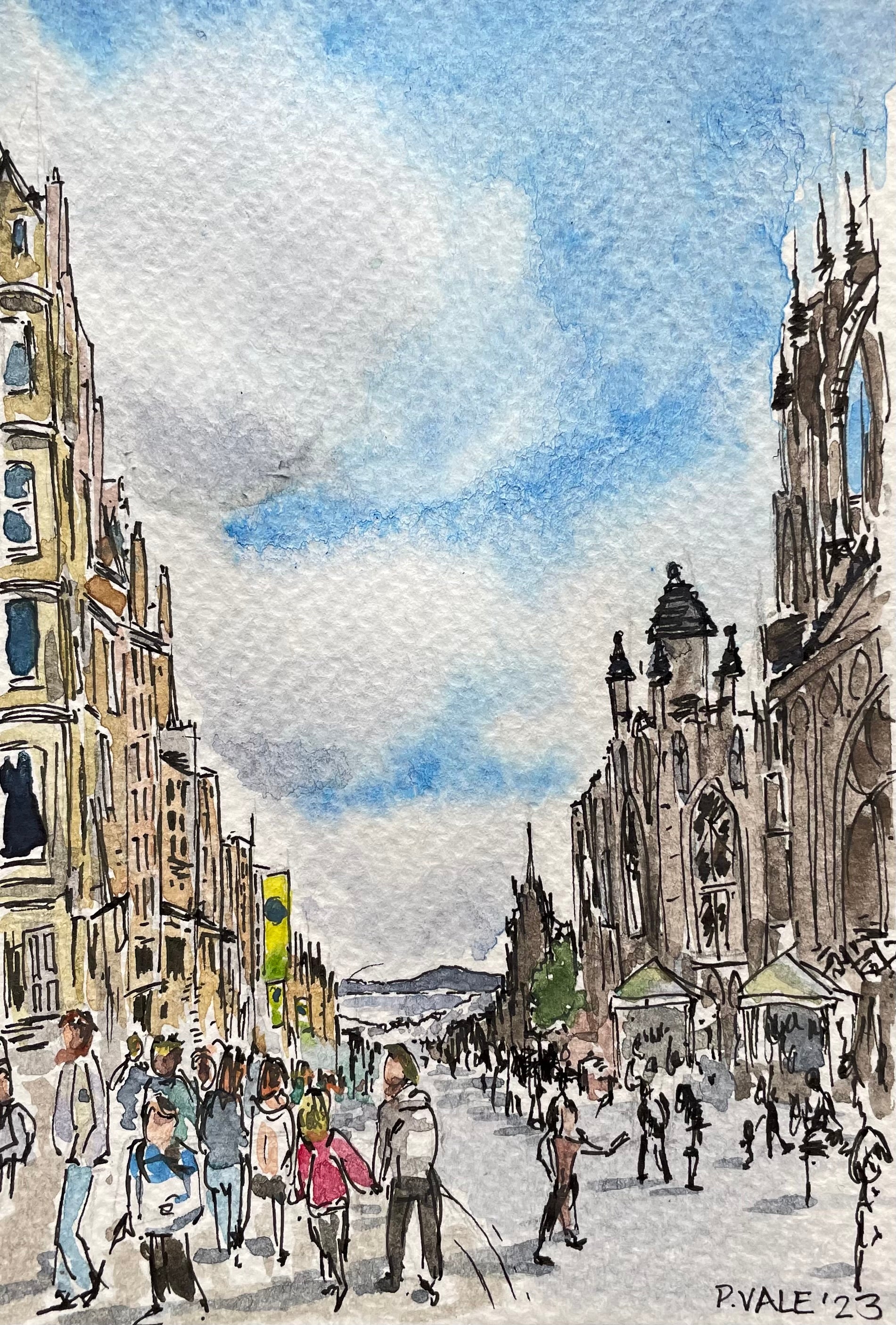 Off The Royal Mile, Edinburgh