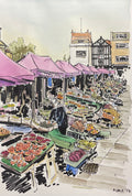 Kingston Market in colour