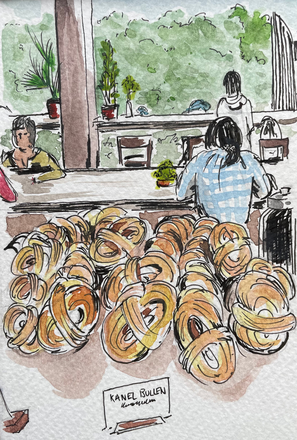 Cardamom Buns in Soderberg, The Meadows, Edinburgh