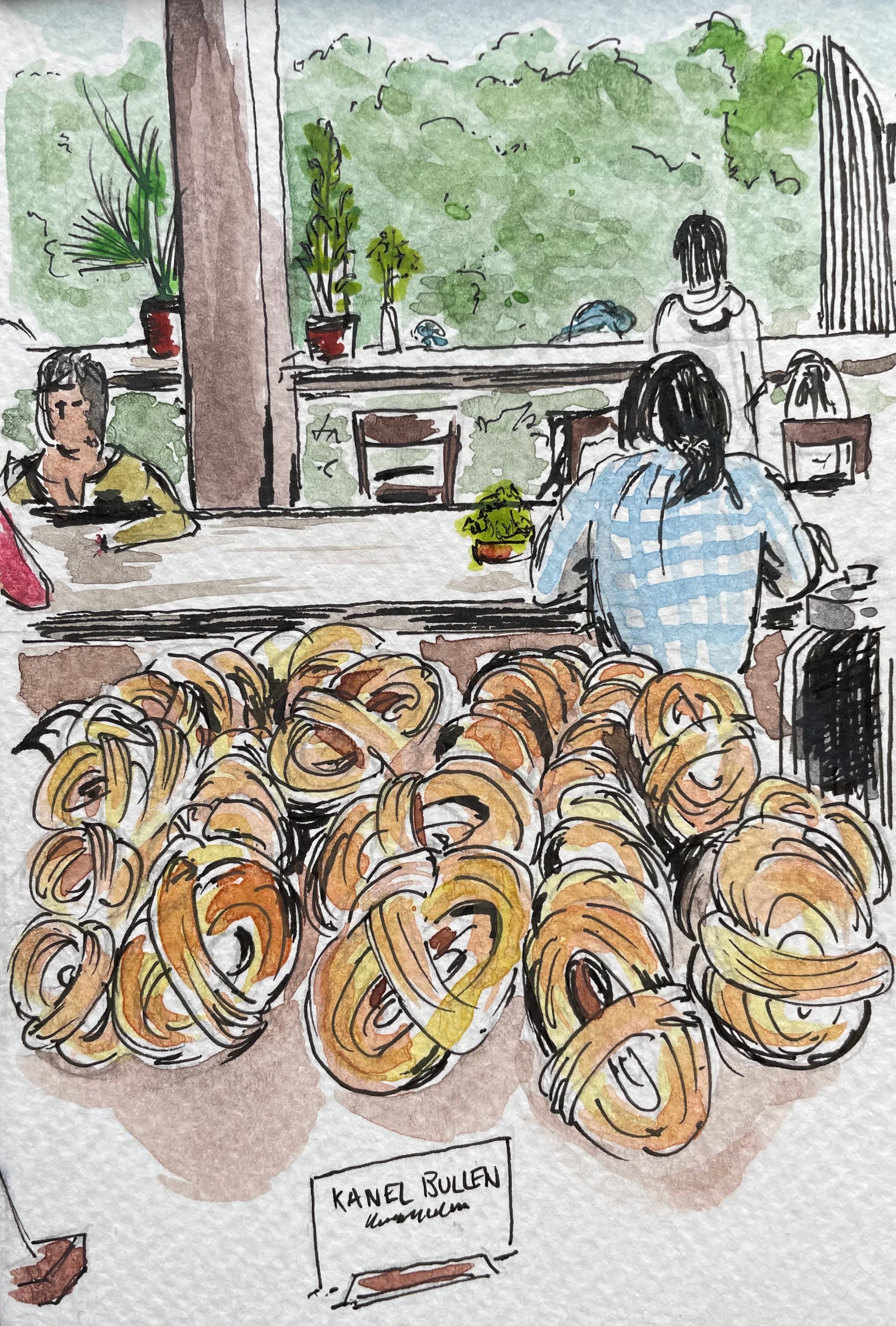 Cardamom Buns in Soderberg, The Meadows, Edinburgh