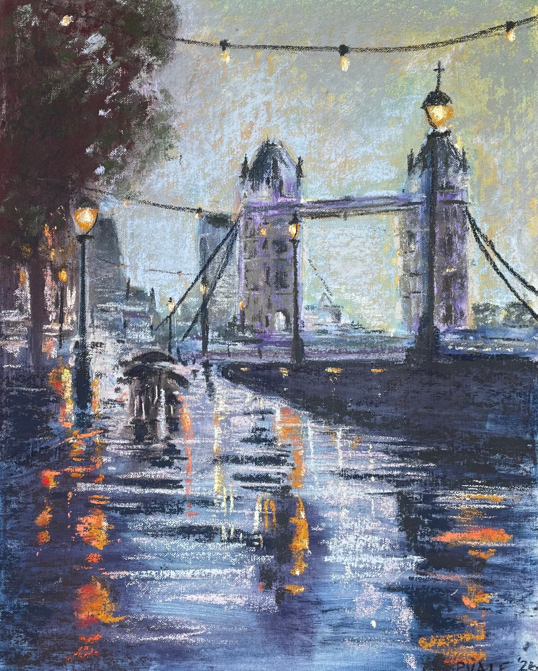 Tower Bridge In The Rain