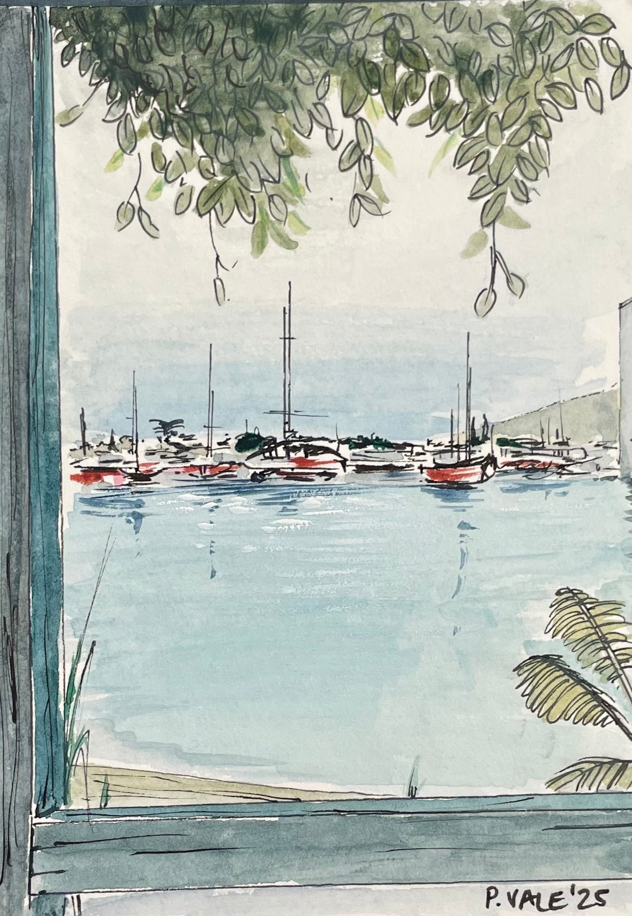View Of The Harbour, Kalkan, Turkey