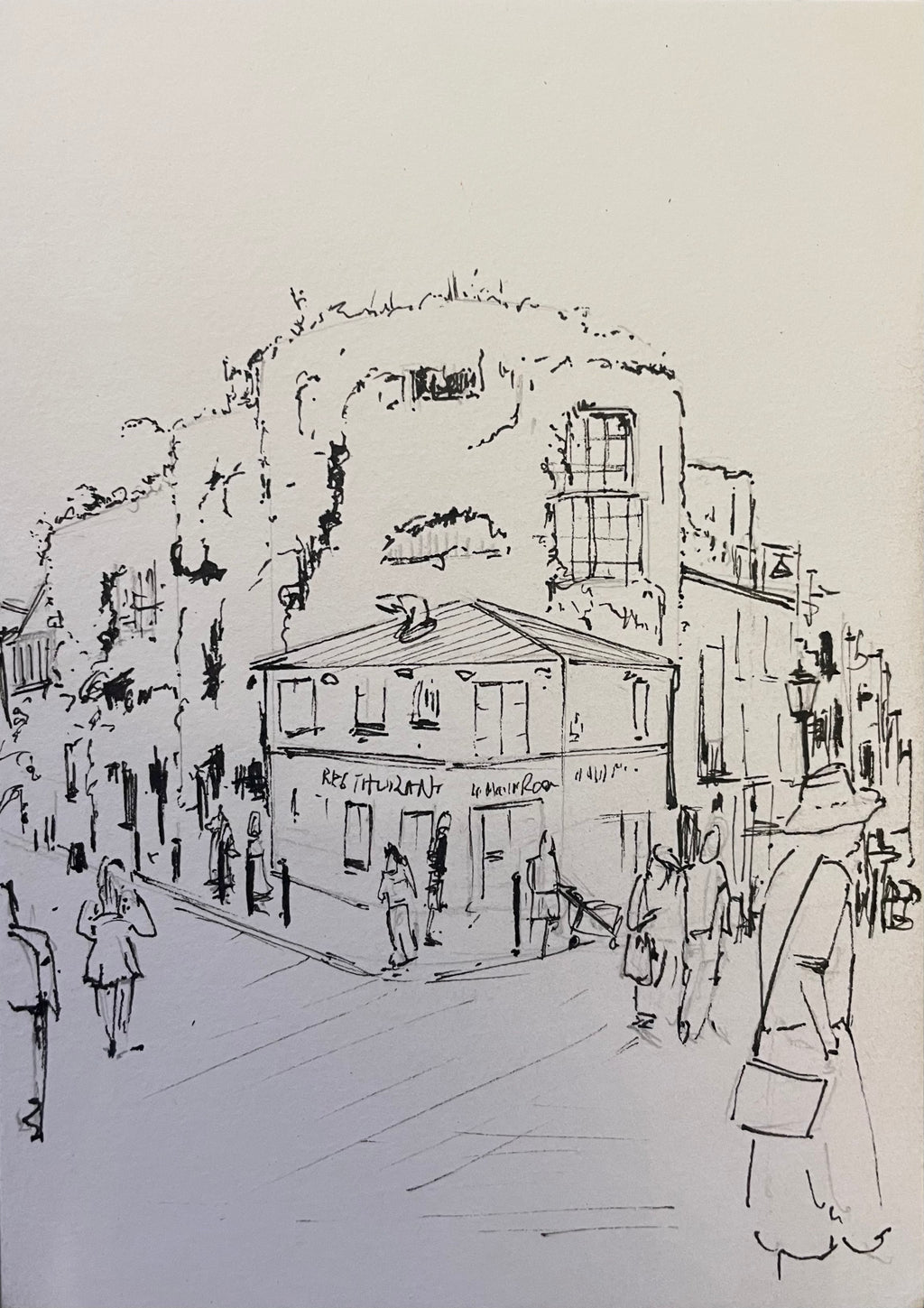 La Maison Rose, Montmartre