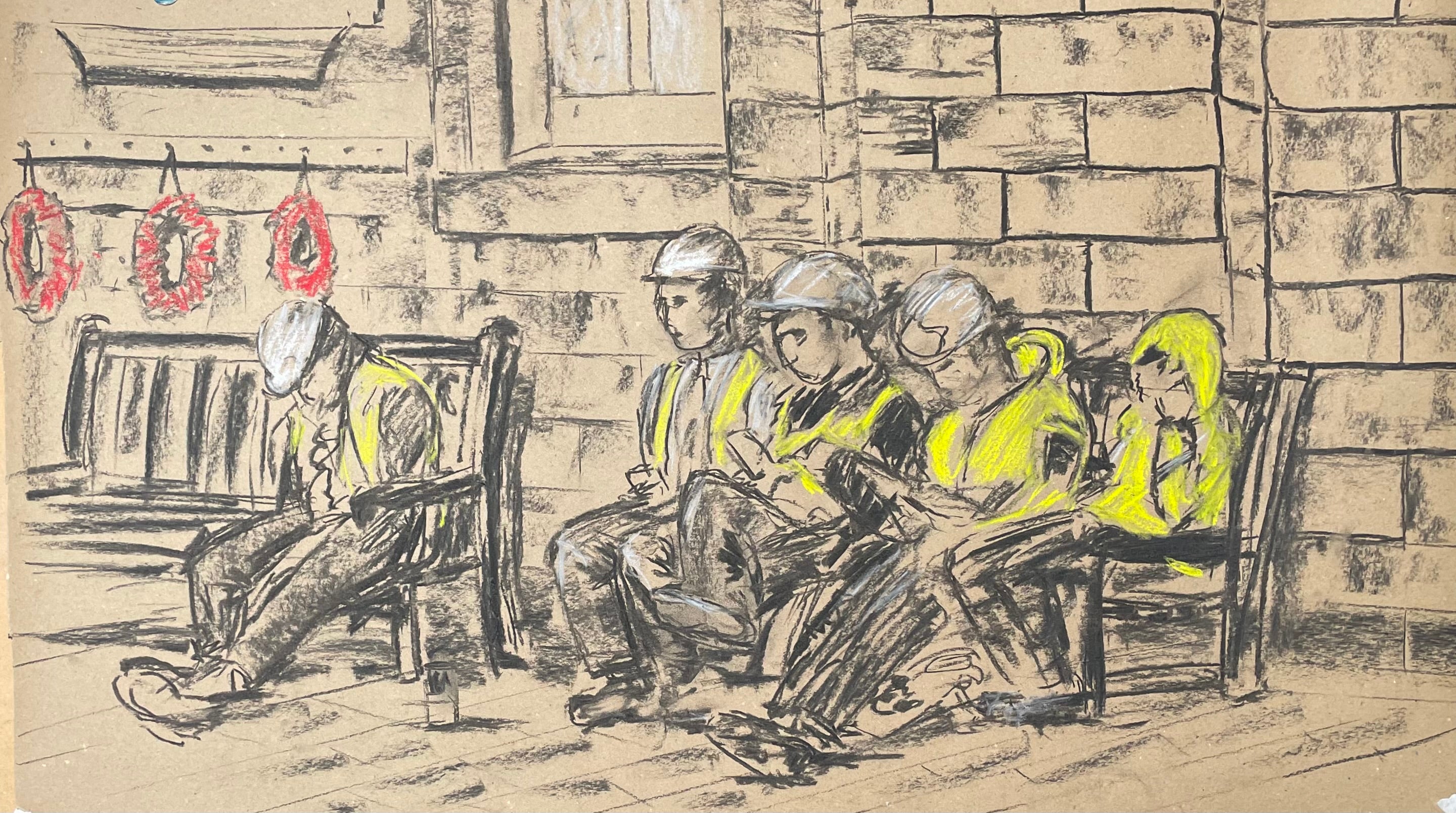 Workman At Station