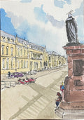 A View Down Chambers Street